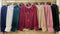 Pearl Round Neck Long Sleeves Satin Tops